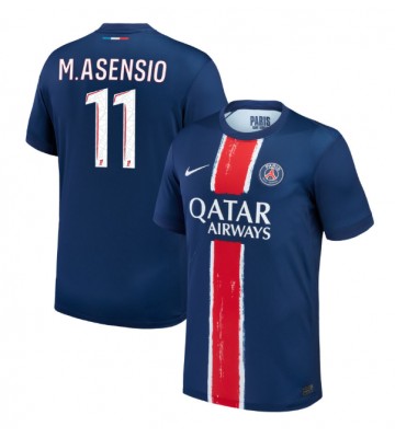 Paris Saint-Germain Marco Asensio #11 Hemmatröja 2024-25 Kortärmad